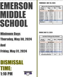 Minimum Days 5/30/24 and 5/31/24